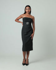 Rita Midi Dress - Gray